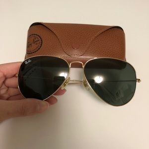 Ray-Ban RB3025 Aviator Large Metal L0205